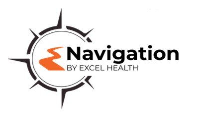 Navigation by Excel Health logo